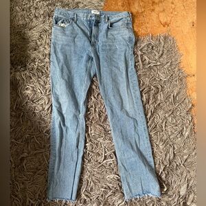 Agolde loose fit straight leg jeans